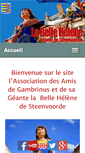 Mobile Screenshot of geant-belle-helene.org